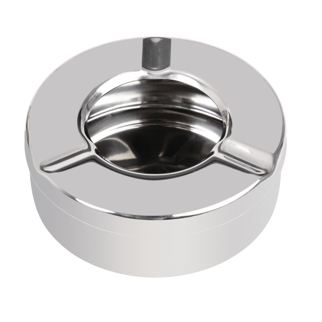 Olympia - RVS WINDVRIJE ASBAK 9CM, 6 stuks