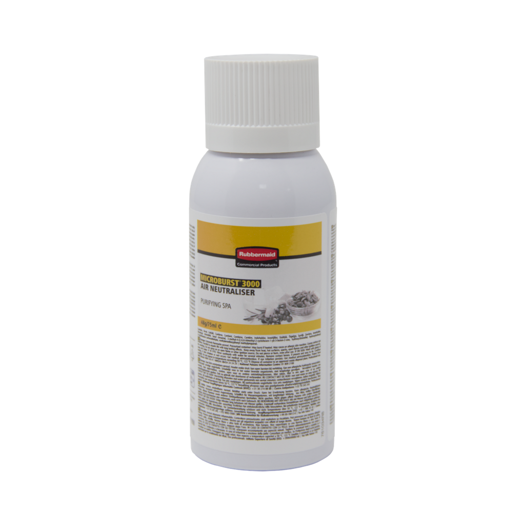 Microburst 3000-navulling Purifying Spa 12x75ml, Rubbermaid