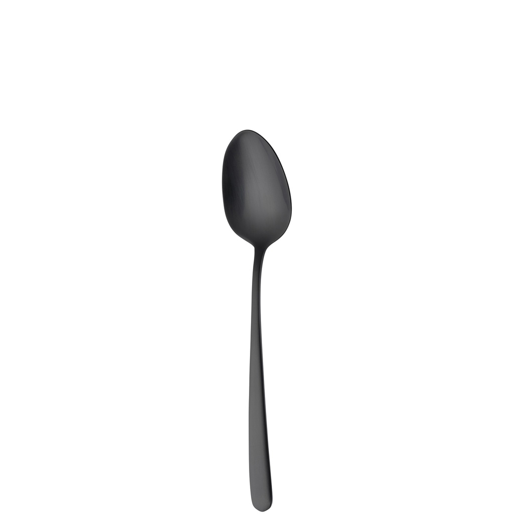 Sola Ibiza PVD Satin Black Dessert lepel (12 stuks)