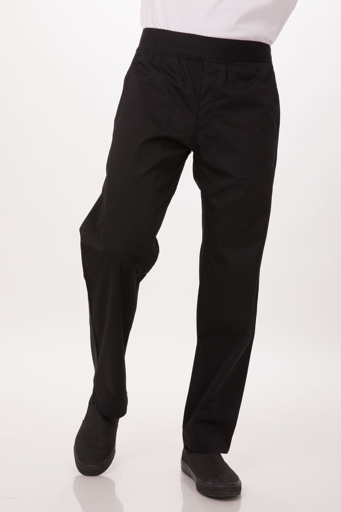 PANT-ESS-LGHTWEIGHT SLIM-CF/BLACK/LARGE