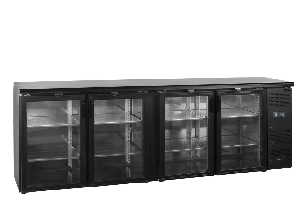 Backbar koeler 4 deurs glas CBC410G (SG4)