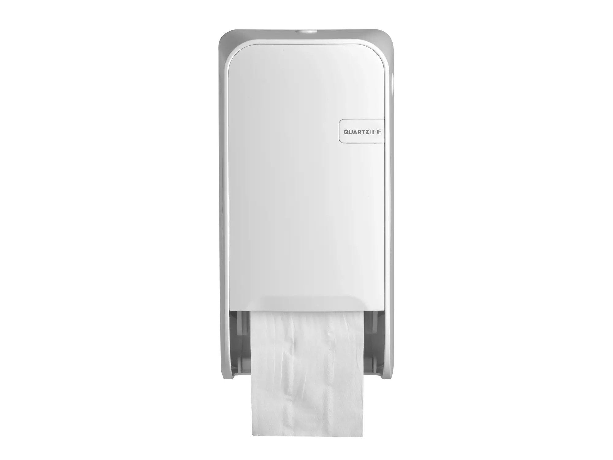 Euro Products - Toiletpapierdispenser QuartzLine Duo doprol wit