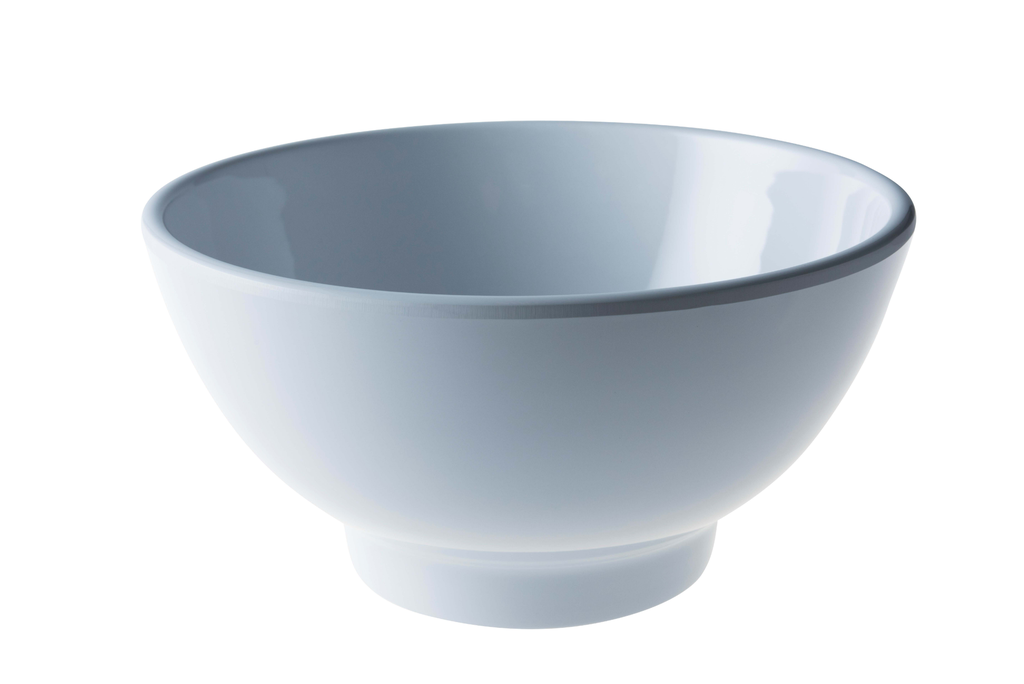 Schaal Melamine 25,5 cm 2 l Wit (12 stuks)