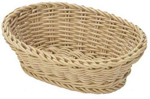 Mand 25 x 17 x 8,5 cm Beige (1 stuk)