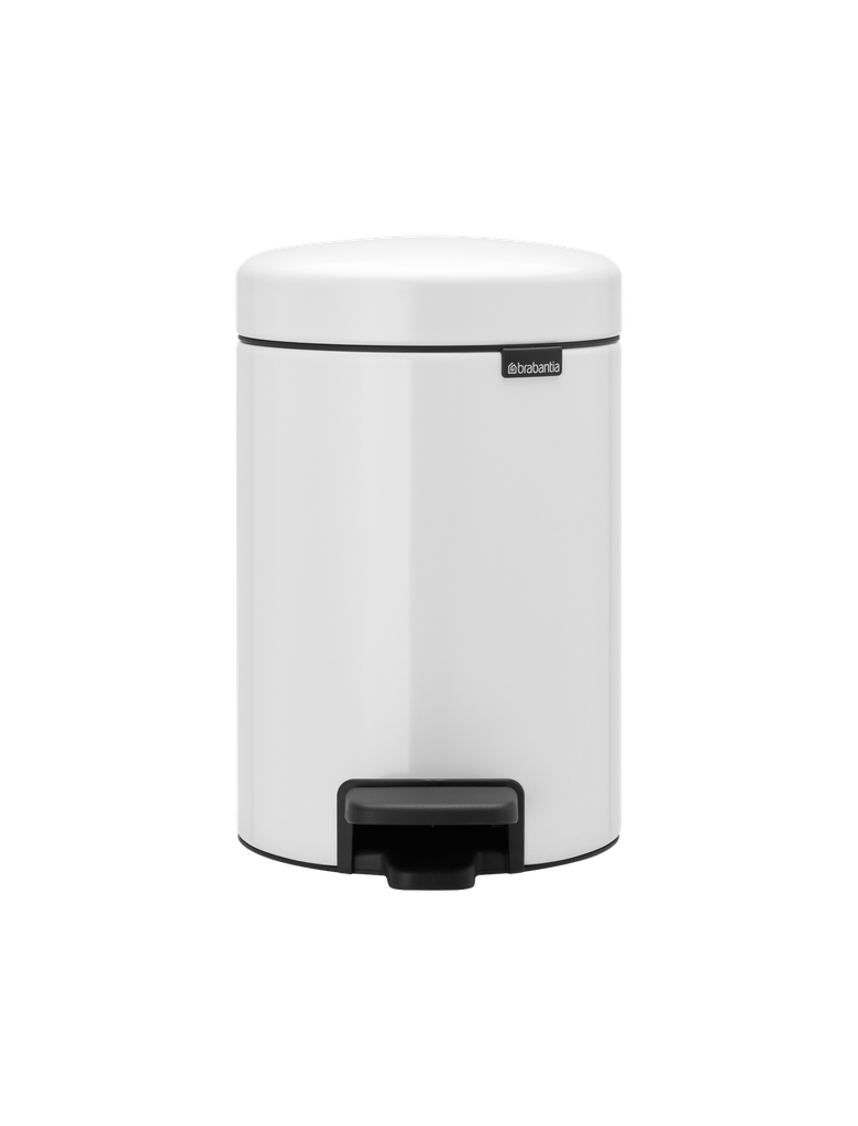 Pedaalemmer Newicon 3 l Wit (1 stuk)