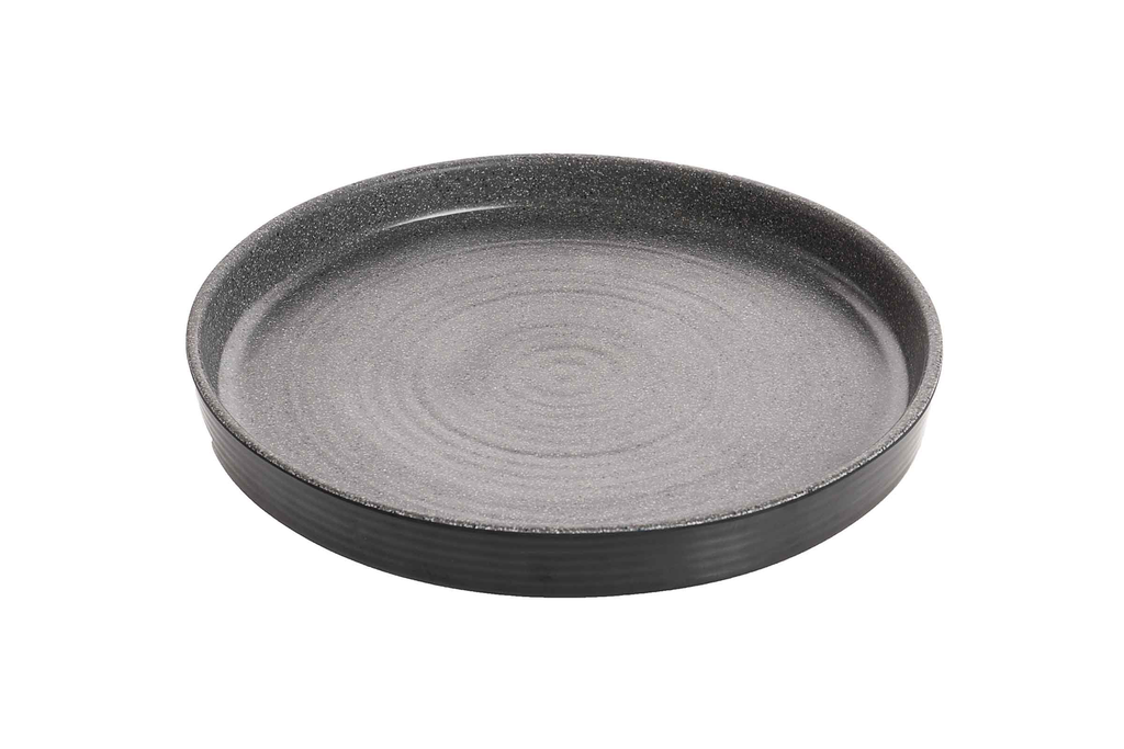 Bord Diep Infuse 30,5 cm grijs (2 stuks)