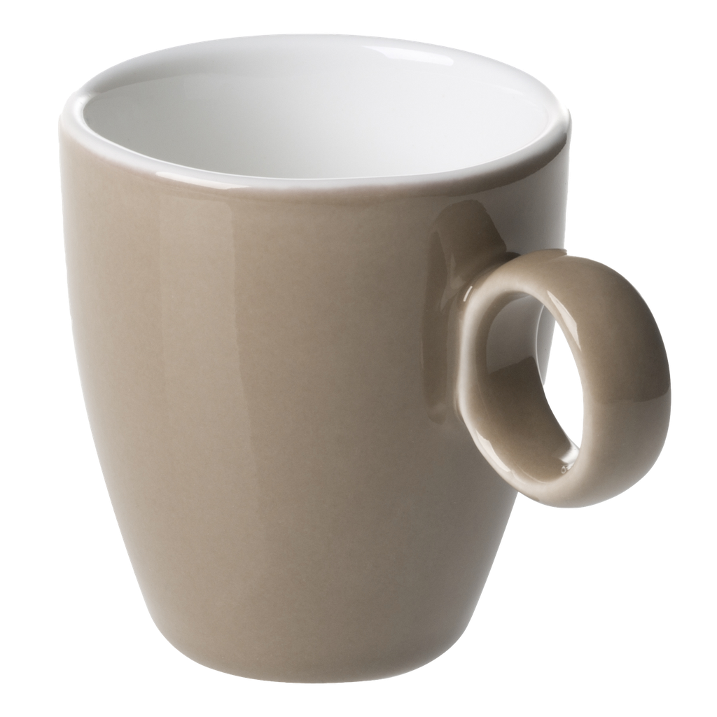 Espressokop Bart Colour Cafe 925 6,5 cl bruin (6 stuks)
