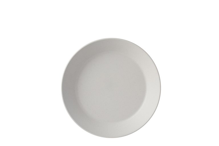 Bord Bloom 24 cm wit (1 stuk)