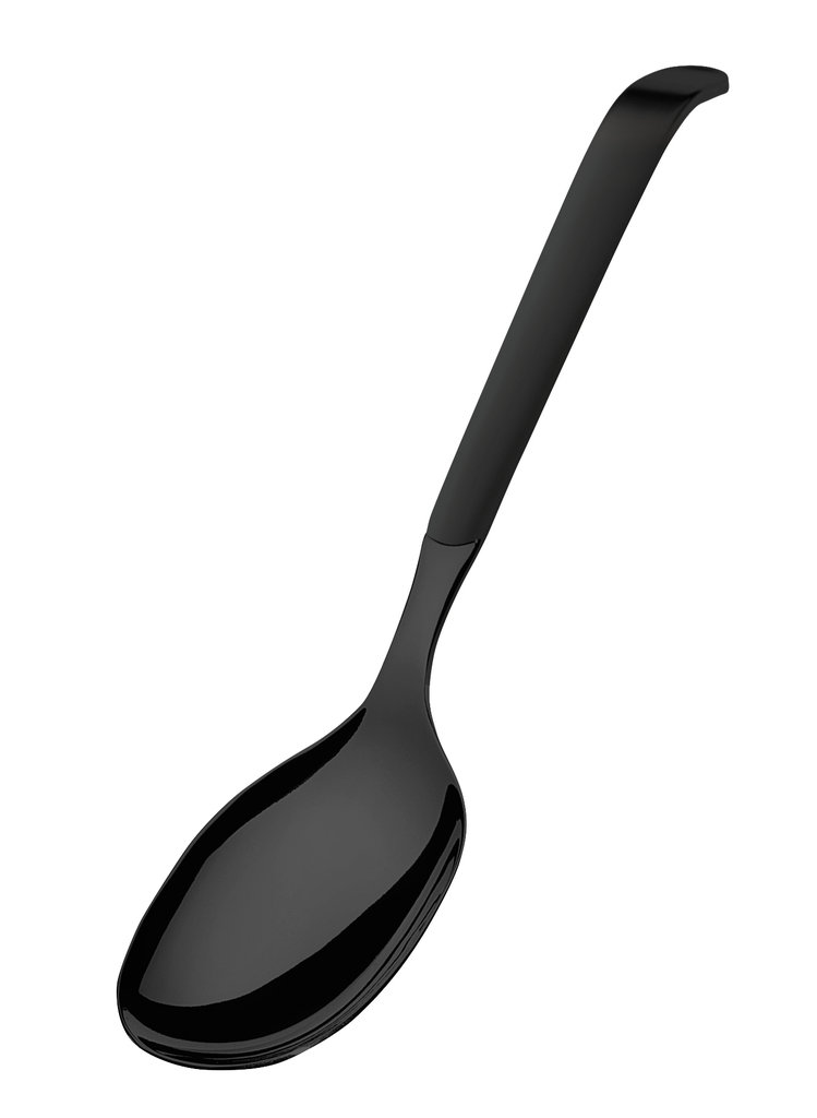 Amefa - Serveerlepel 1319 Buffet 18/10 zwart (25 cm, 6 stuks)