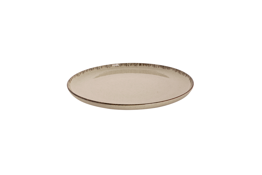 Bord Antigo 28 cm crème (6 stuks)