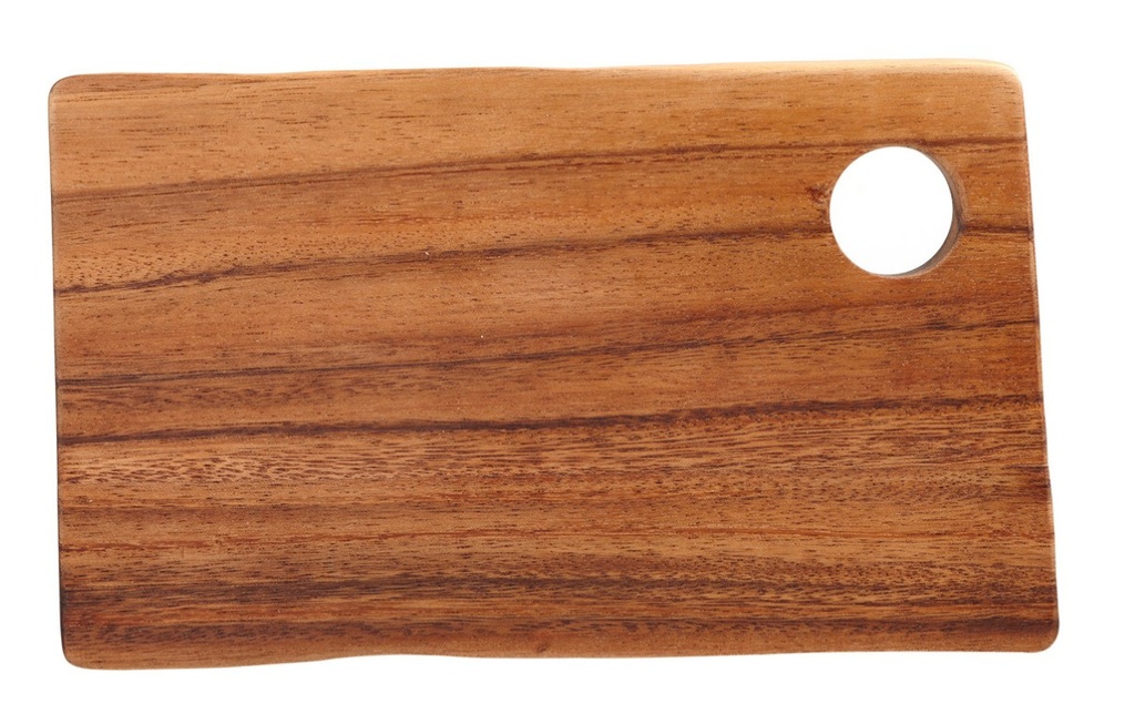 Rectangular board with hole 25 x 14 x 2 cm (1 stuks)