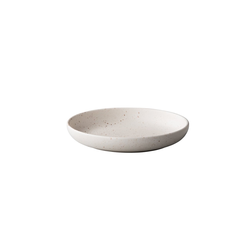Tinto deep plate matt white 23,5cm (6 stuks)