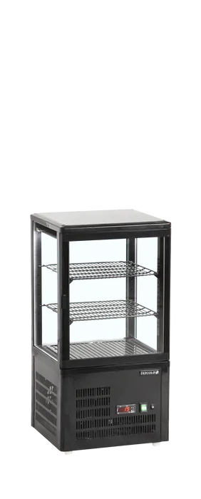 Tefcold - Koelvitrine countertop UPD60-BLACK