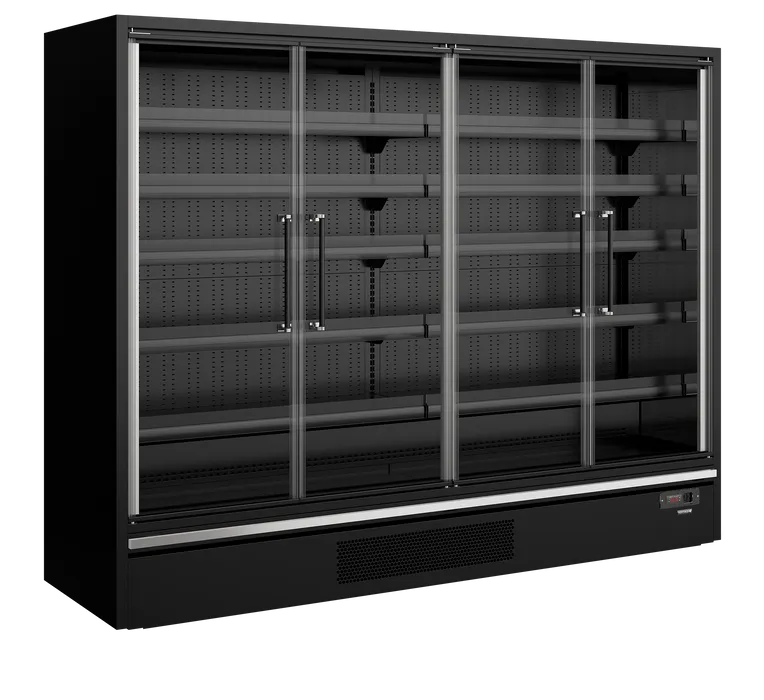 Tefcold - Multideckkoeler, supermarkt Galaxy+ GP26FGD Black
