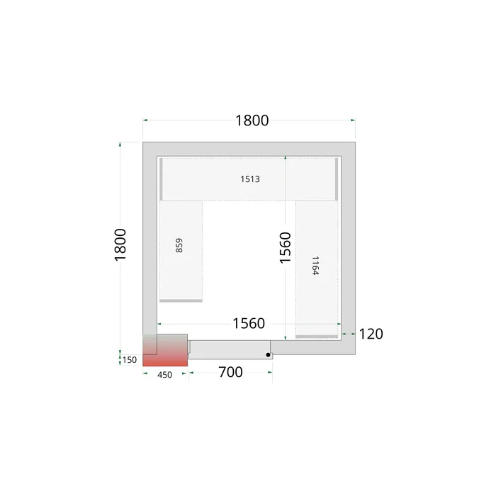 Tefcold - CRNF1818 Shelf Rack System Kit