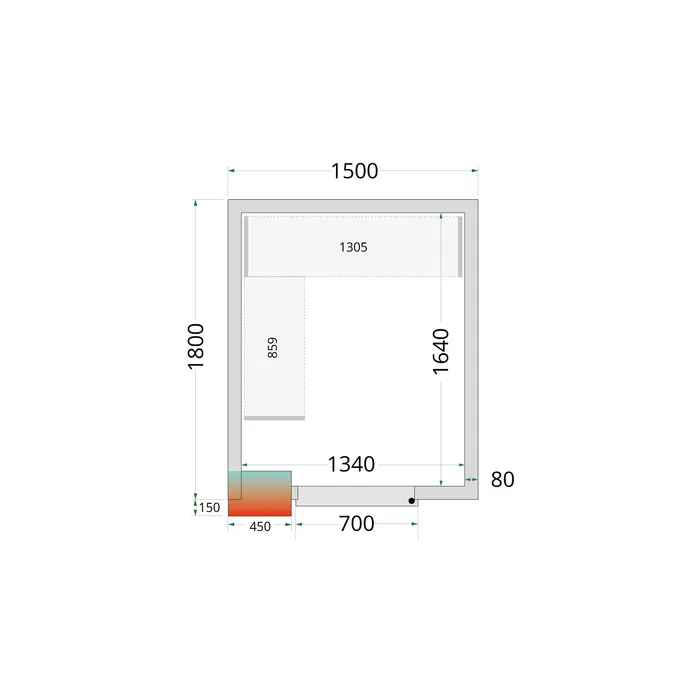 Tefcold - CRPF1518 Shelf Rack System Kit