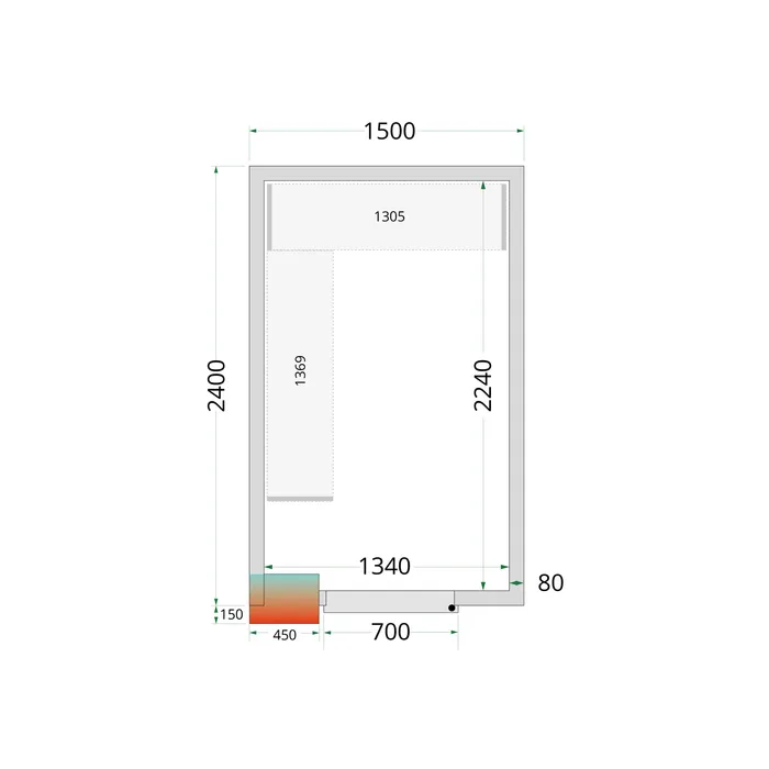 Tefcold - CRPF1524 Shelf Rack System Kit
