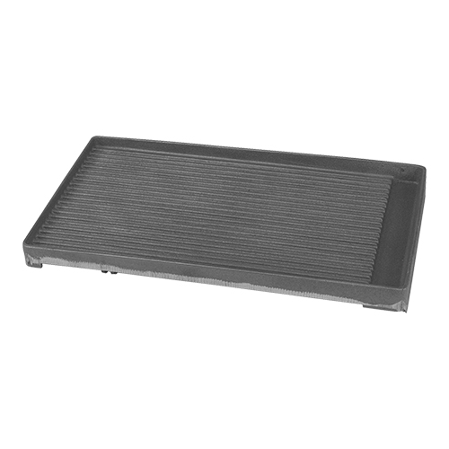 grillplaat 56x32cm |geribbeld|