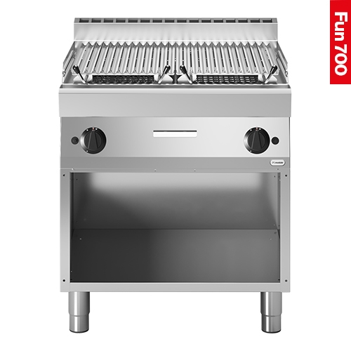 lavasteen grill |2-zones|