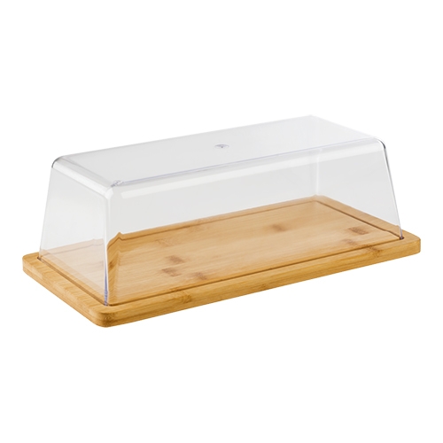 serveerplateau met afdekkap 32x17cm