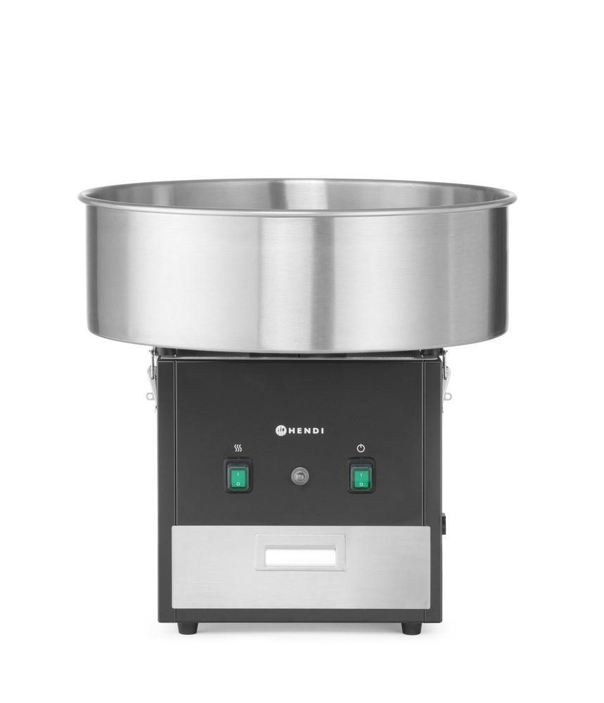 Hendi - Suikerspinmachine zwart