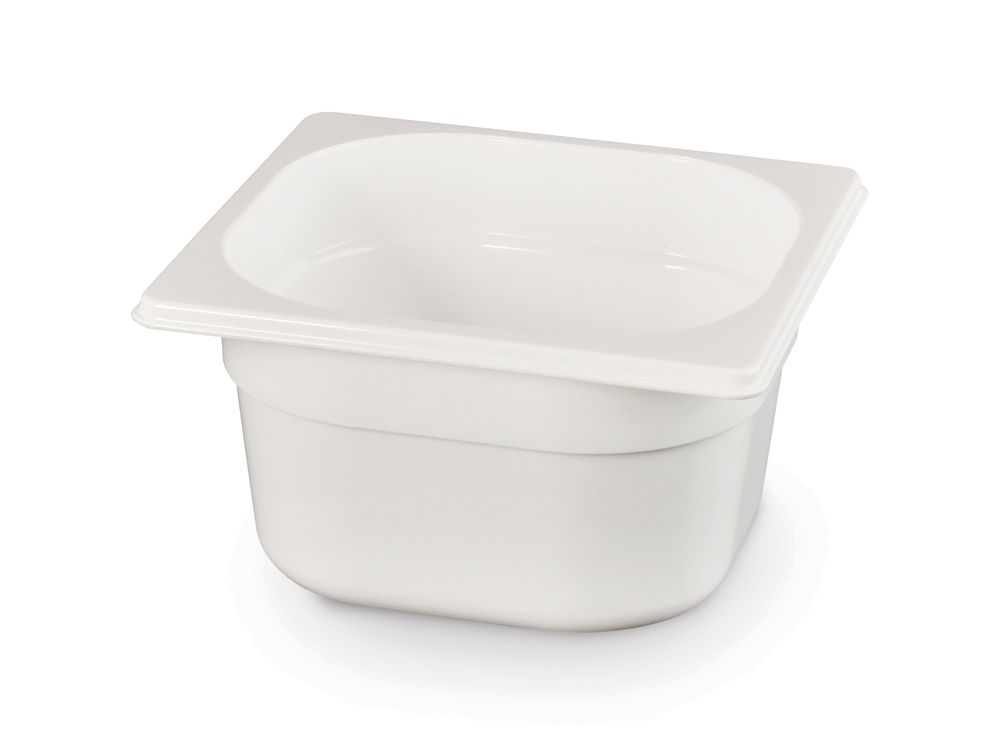 Hendi - Container GN 1/6 wit polycarbonaat (1,6 l)
