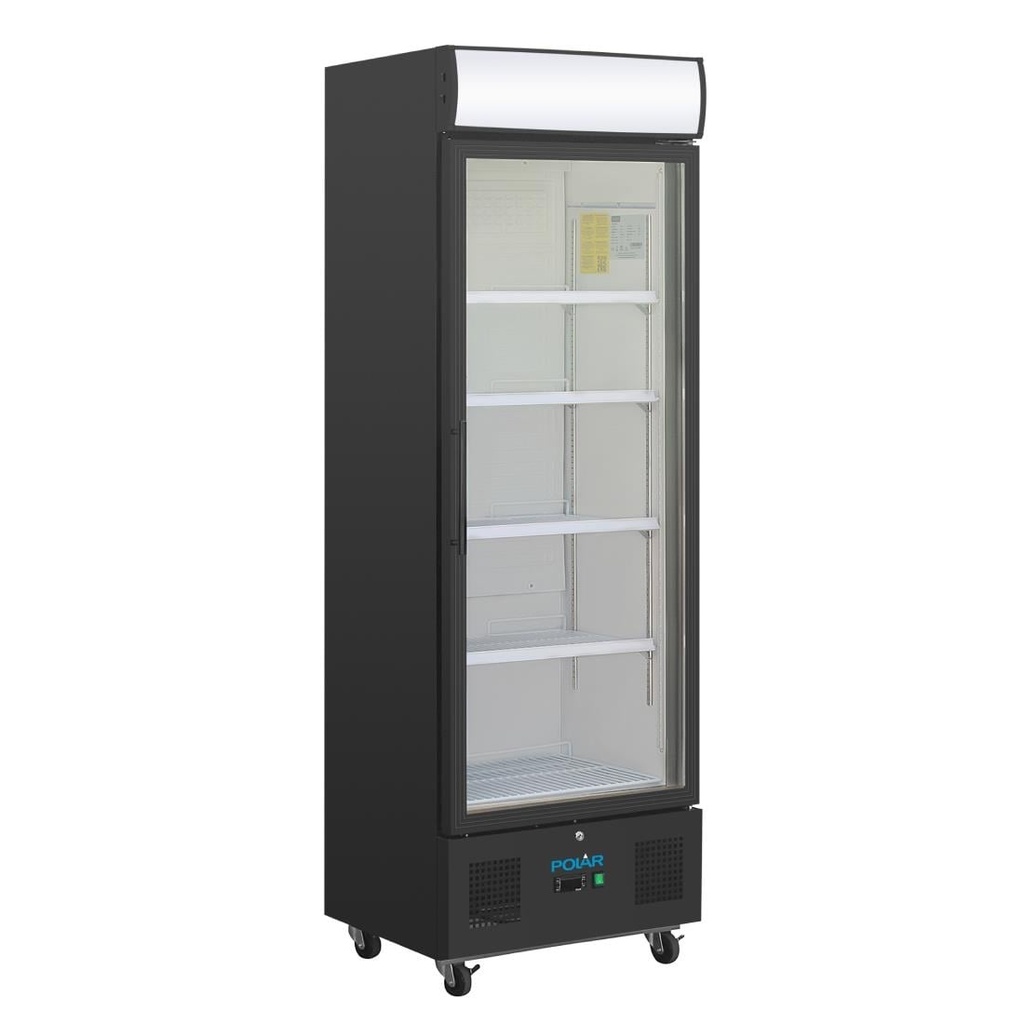 Polar - G-Series Rechtopstaande Display Koeling 368 l Zwart