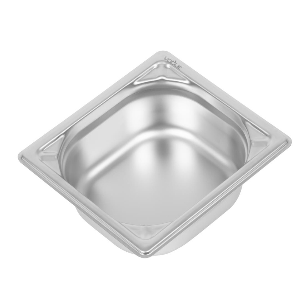 Vogue - Zware RVS 1/6 Gastronormbak 65 mm