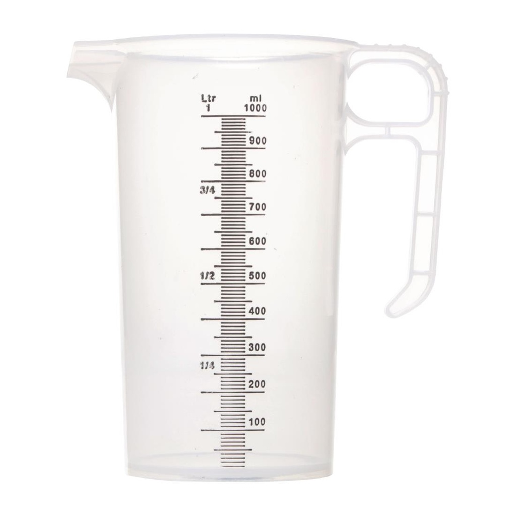 Pro-Measures polypropyleen maatbeker 1000 ml