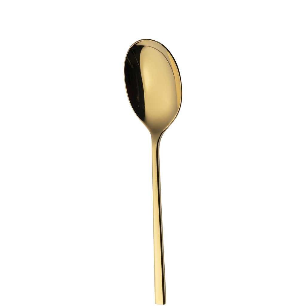 Sola - Serveerlepel Montreux 18/10 goud PVD (21,5 cm)