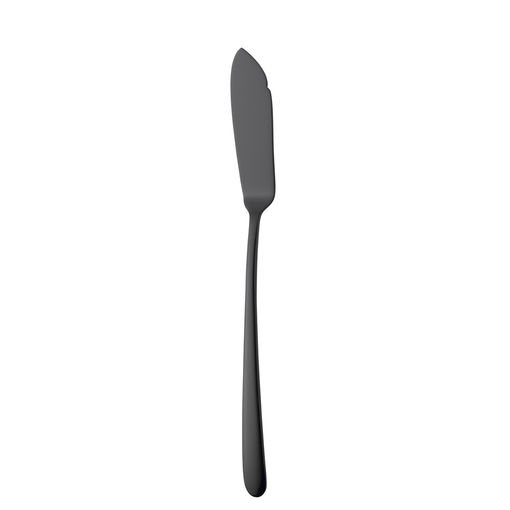 Sola - Vismes Ibiza 18/0 zwart PVD (22,8 cm, 12 stuks)
