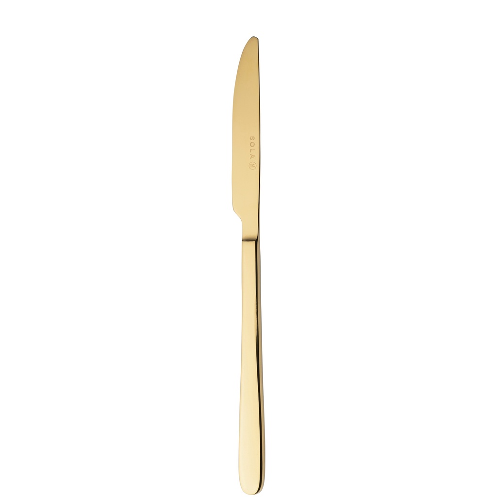 Sola - Tafelmes Ibiza 18/0 goud PVD (23,3 cm, 12 stuks)