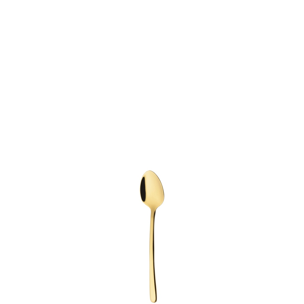 Sola - Theelepel Ibiza 18/0 goud PVD (12,9 cm, 12 stuks)