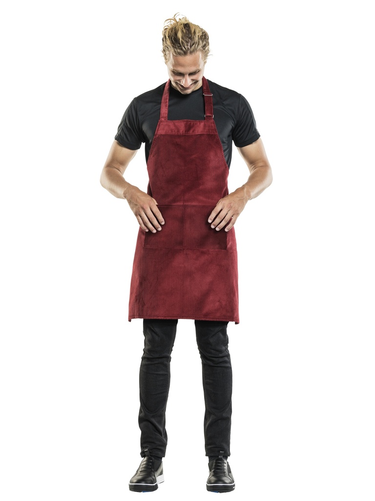 Chaud Devant - Halterschort Base rood velvet