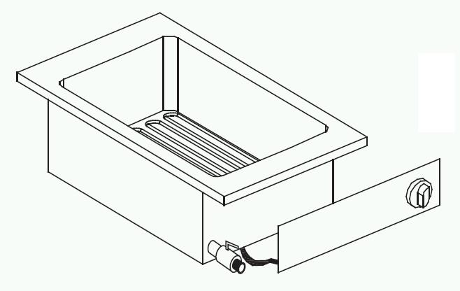 Combisteel El. Friteuse 1X10 L