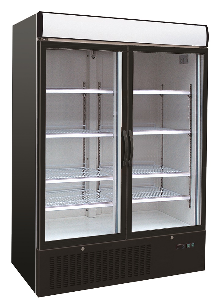 Combisteel Vrieskast 2 Glasdeuren