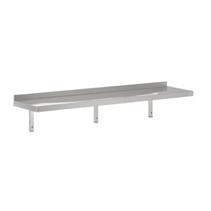 Combisteel 400 Rvs Wandschap 2000 Incl. Konsoles