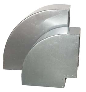 Combisteel - 90° bocht vierkant 150