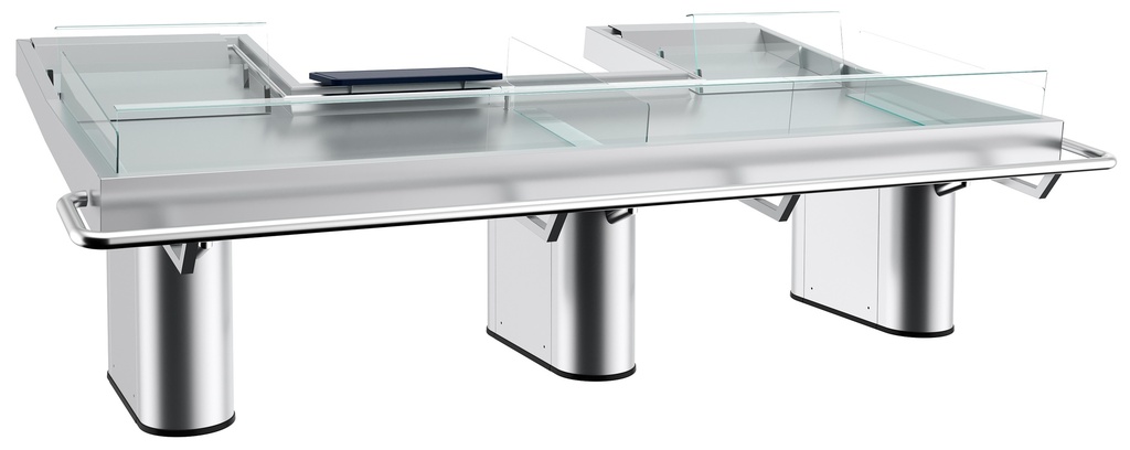 Combisteel Vis Toonbank