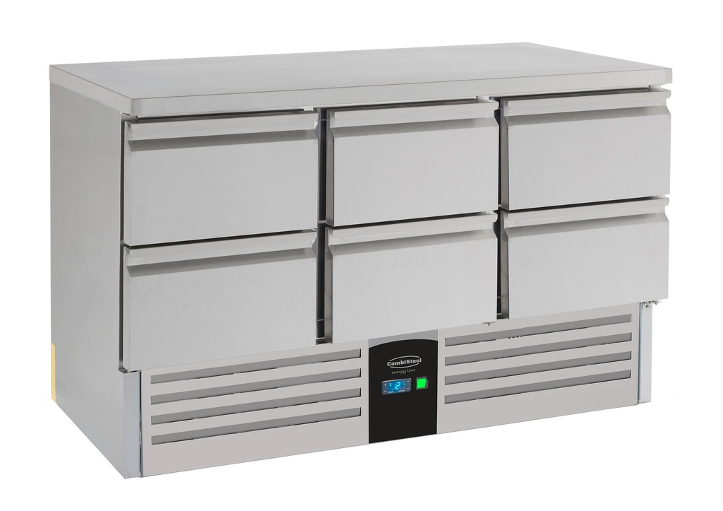Combisteel - Koelwerkbank 6 laden Energy Line met verdamper