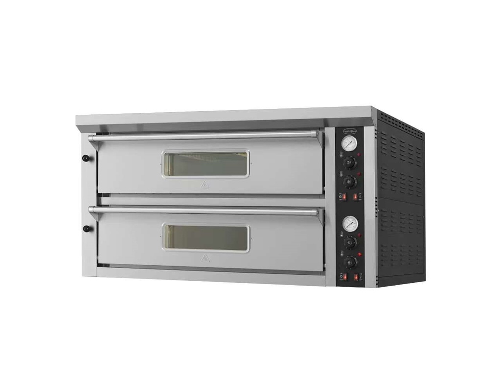 Combisteel Elek. Pizzaoven Dubbel 2 X 6
