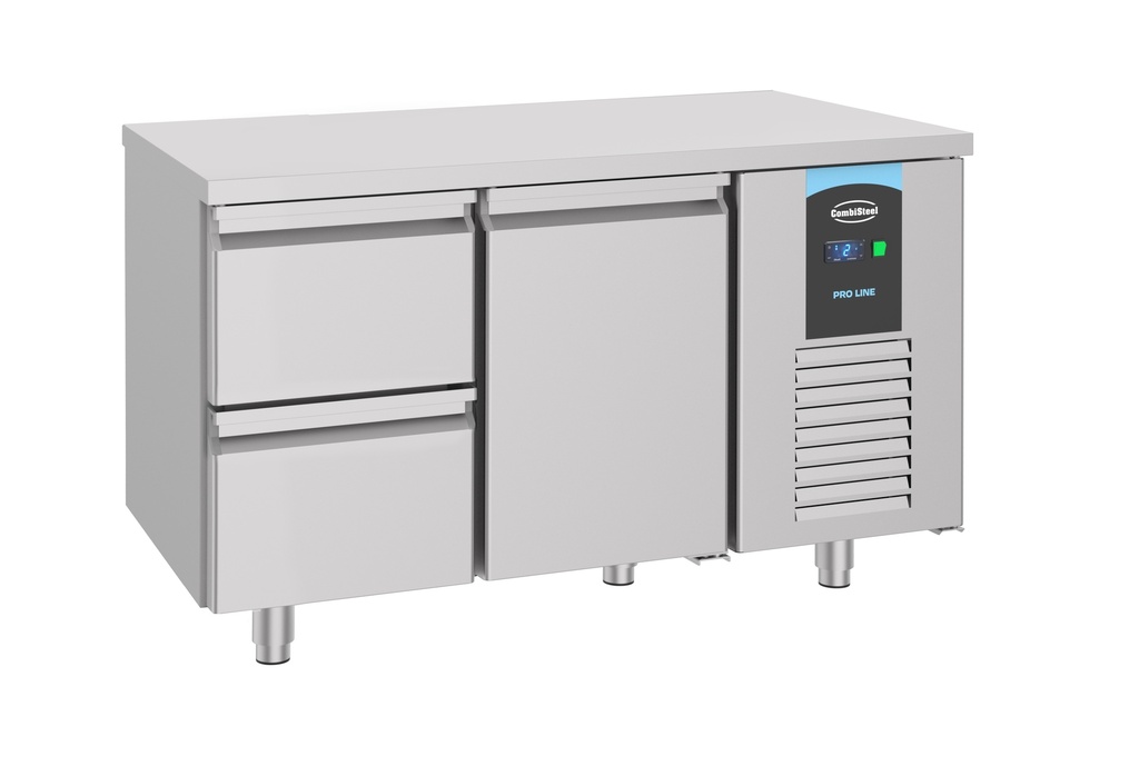 Combisteel - Koelwerkbank 700 1 deur 2 laden Energy Line - 7489.5515
