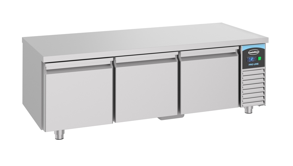 Combisteel - Koelwerkbank 600 hoog 3 laden