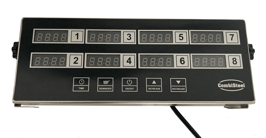 Combisteel Digitale Keukentimer 8 Kanalen DKT-8