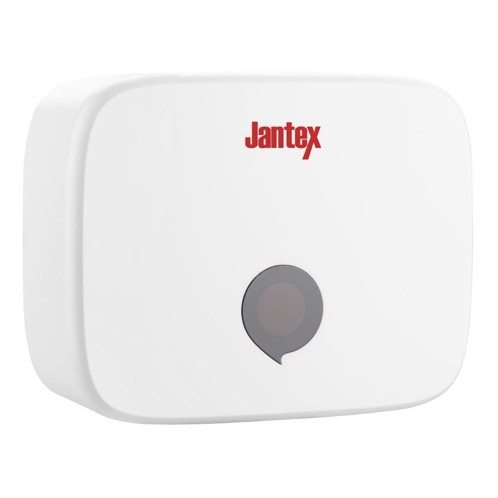 Jantex - ABS kunststof handdoekdispenser slank wit