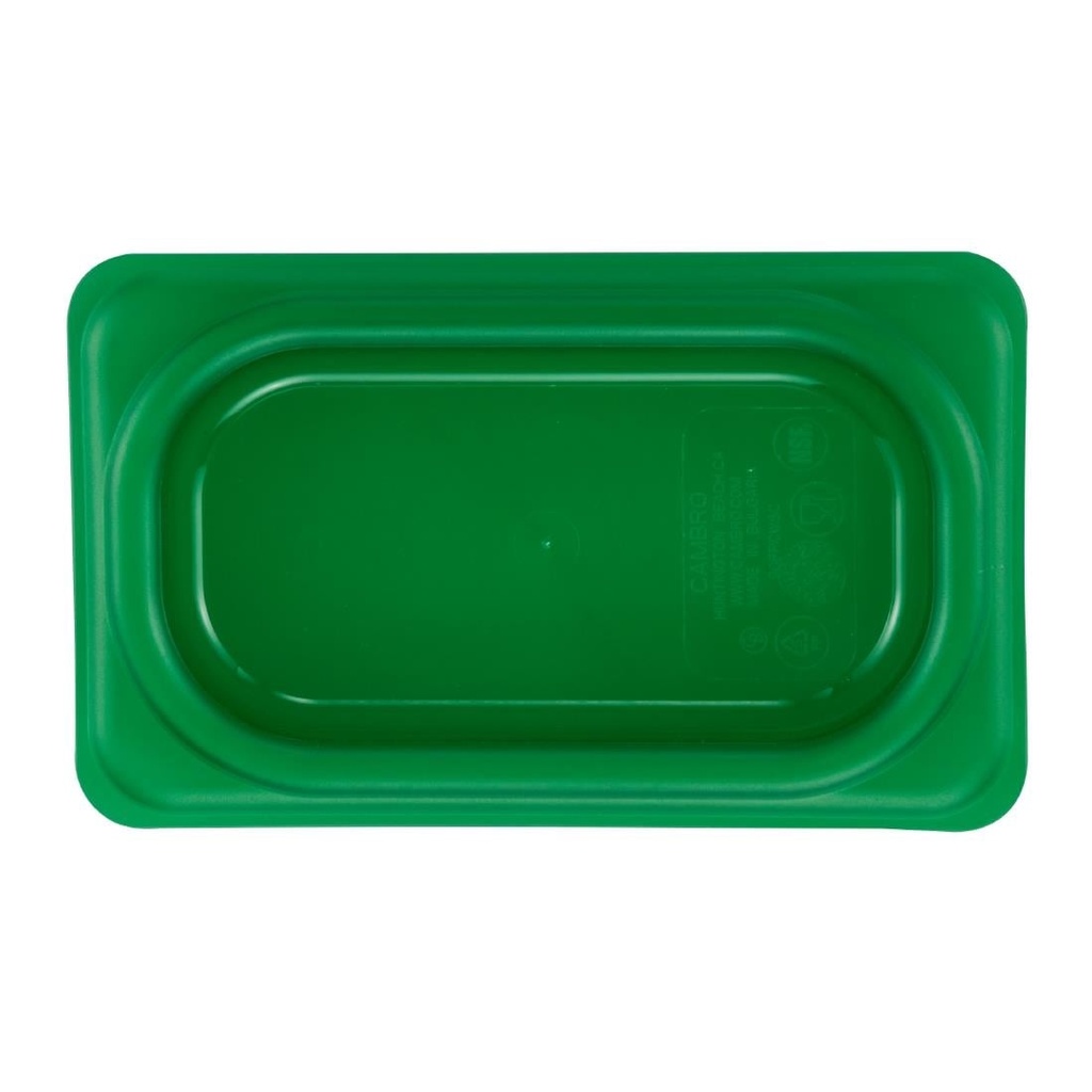 Cambro - Deksel gastronorm afsluitbaar Safetrak IML polypropyleen groen (GN1/9)
