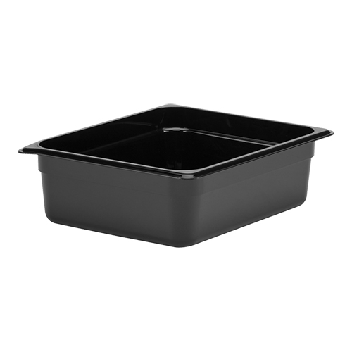 Cambro - Bak gastronorm zwart (GN1/2, 100 mm)