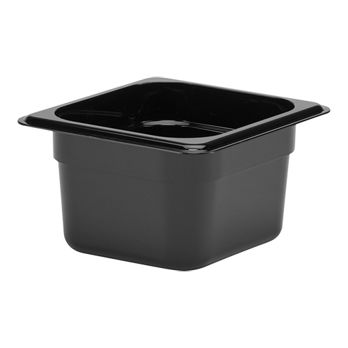 Cambro - Bak gastronorm zwart (GN1/6, 100 mm)