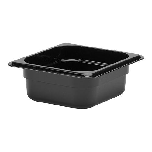 Cambro - Bak gastronorm zwart (GN1/6, 65 mm)