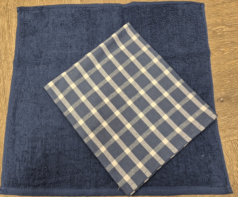 Handdoek- en theedoekset